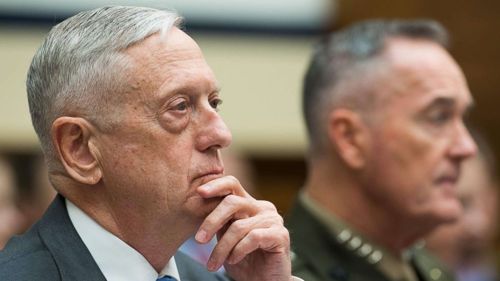 Syria strategy not to engage in civil war: Mattis