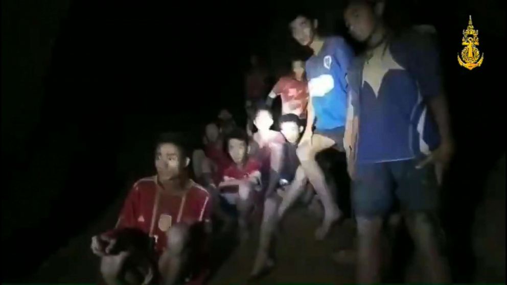 Video Shows Moment Missing Soccer Team Was Found Alive In Cave - ABC11 ...