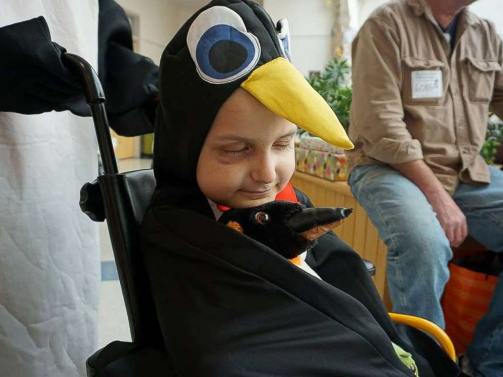 PHOTO: Jacob Thompson, 9, of Maine, is fighting stage 4 neuroblastoma at The Barbara Bush Childrens Hospital at Maine Medical Center in Portland. 