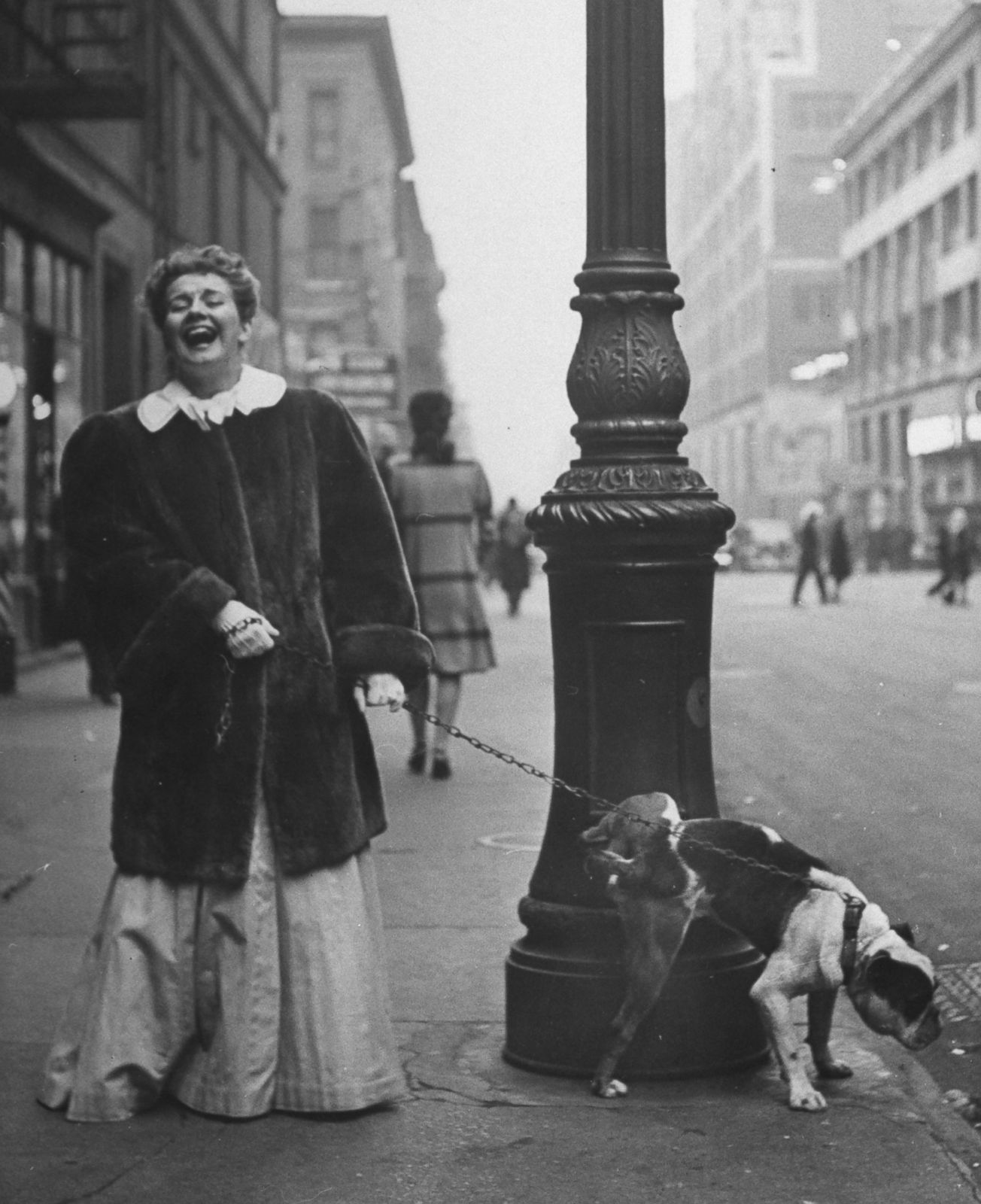 Celebrities Walk Their Dogs in 1940s New York City Photos | Image #2 ...