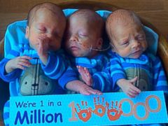 'One in a Million' Identical Triplets Close to Returning Home - ABC News