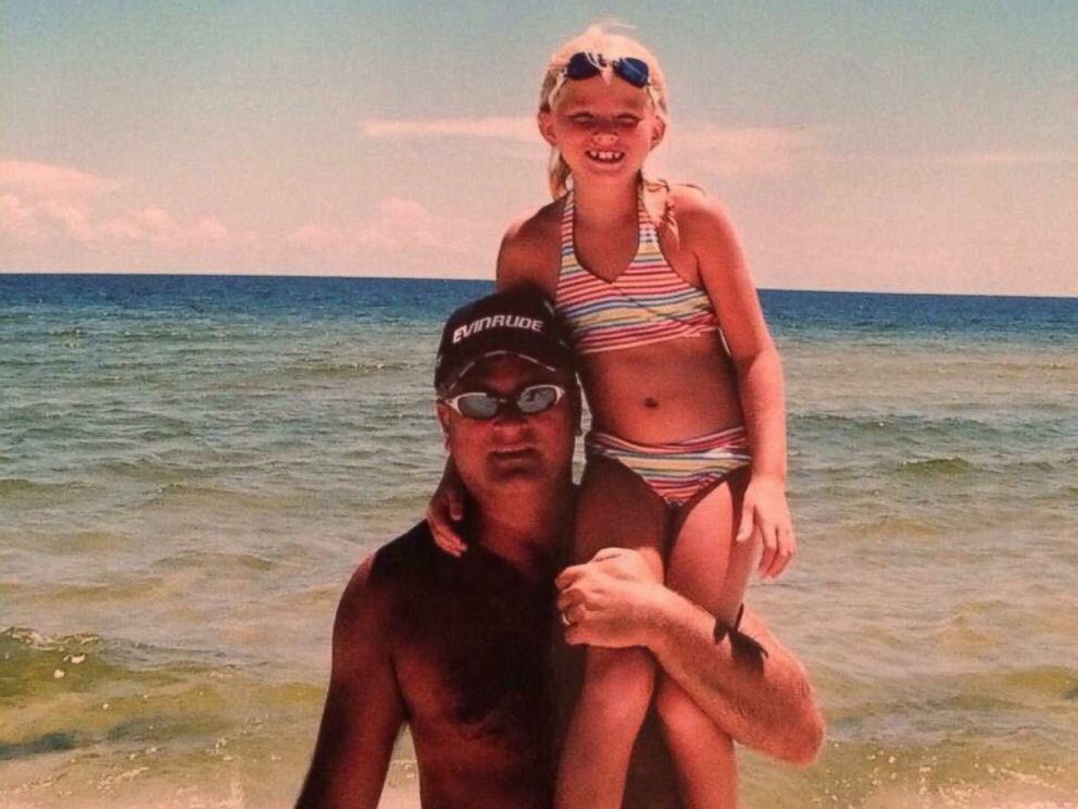   PHOTO: A photo of Michael Sellers, who died of pancreatic cancer in 2013, and his daughter, Bailey. 