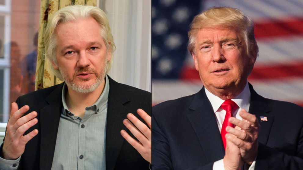 Fugitive Assange Backs Trump In Questioning Russias Election Hacki 6abc Philadelphia 