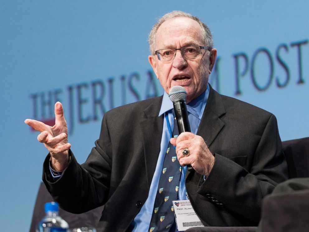 PHOTO: Alan Dershowitz, speaks at the Jerusalem Post Annual Conference in New York May 7, 2017.