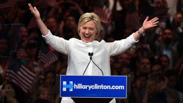 Clinton Acknowledges Historic Nomination as 'Milestone' for Women