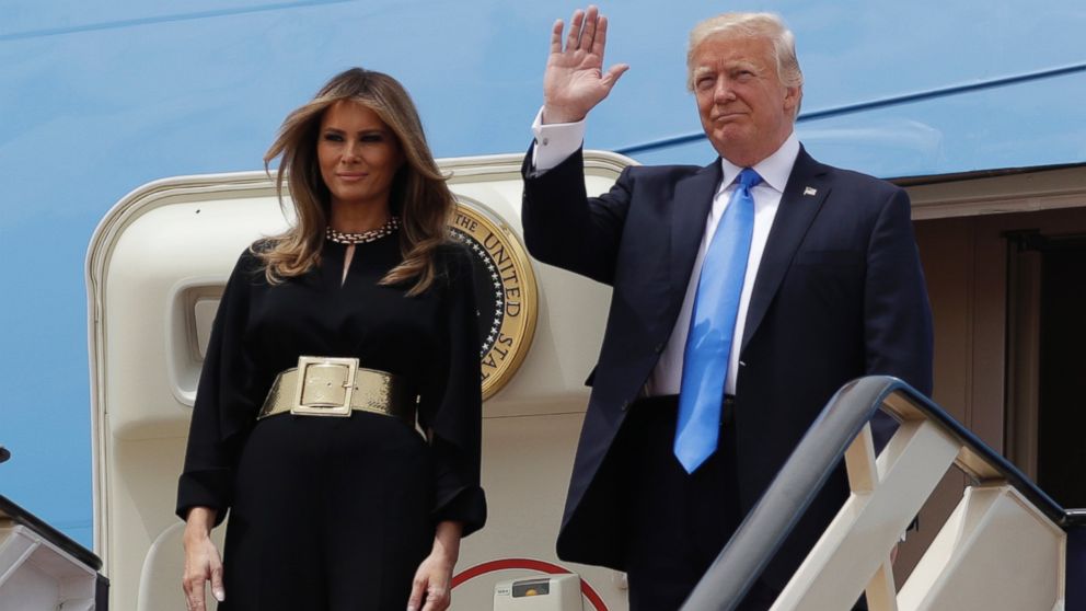 Melania Trump Forgoes Headscarf In Saudi Arabia Abc7 Los Angeles