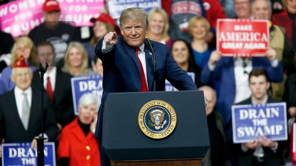 President Trump Unveils His 2020 Election Slogan - ABC7 Chicago