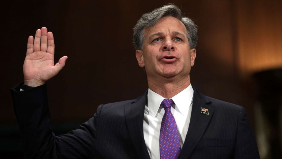 Trump FBI pick testifies no one asked him for 'loyalty oath'
