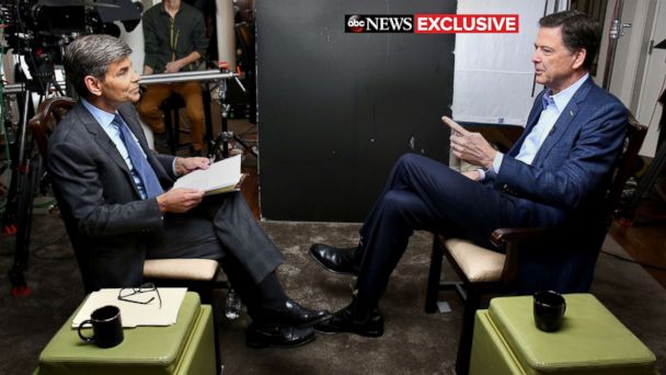 Transcript: James Comey's interview with ABC News chief anchor George Stephanopoulos