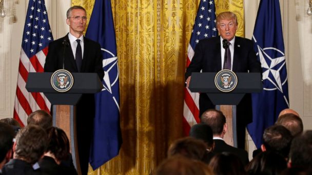 Trump On NATO: 'It's No Longer Obsolete' - ABC7 Los Angeles