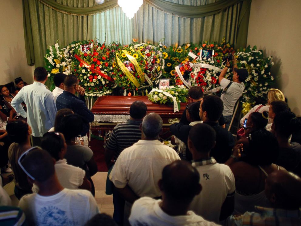 Tributes, Tears as Baseball Player Oscar Taveras Is Remembered - ABC News