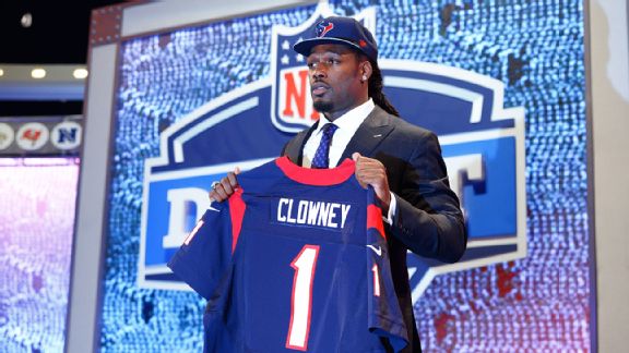 Jadeveon Clowney drafted No. 1 by Houston Texans