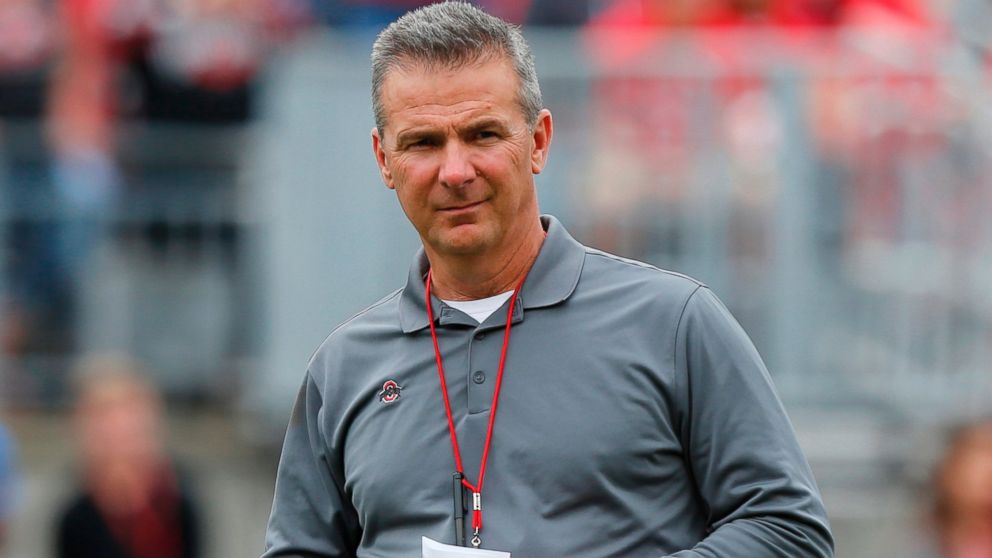 Ohio State coach Urban Meyer placed on leave amid domestic violence ...
