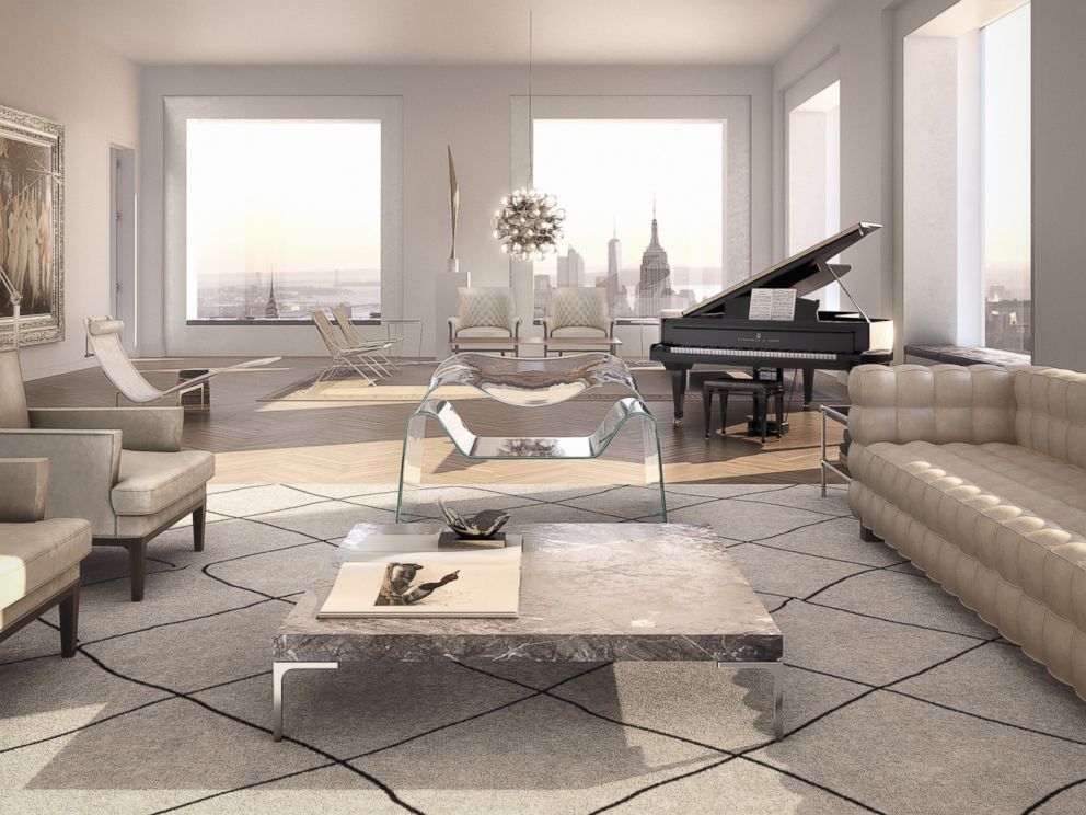 PHOTO: An interior view of an apartment in 432 Park Avenue.
