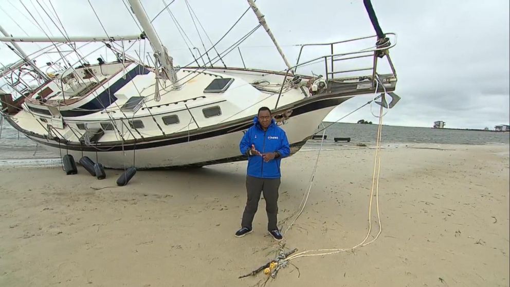 Hurricane Nate brings 5-foot storm surge to Biloxi, Mississippi Video ...