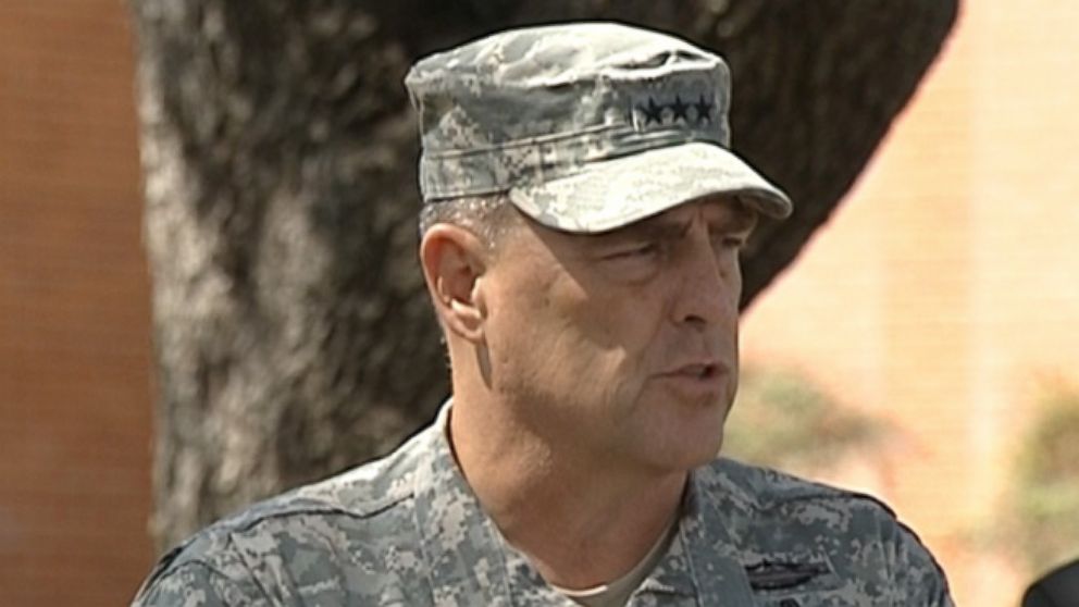 Lt. Gen. Mark Milley on Ft. Hood Investigation Video - ABC News