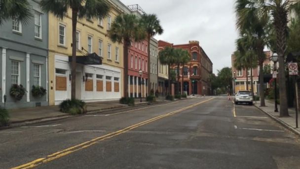 Charleston Is a Ghost Town Ahead of Hurricane Matthew | abc13.com