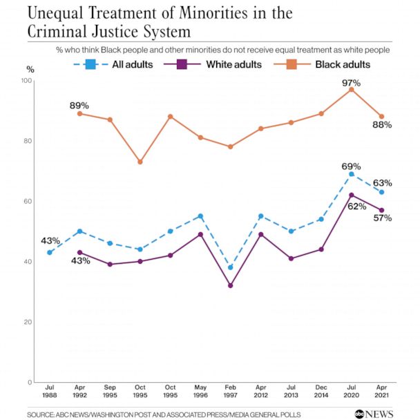 Unequal Treatment of Minorities in the Criminal Justice System