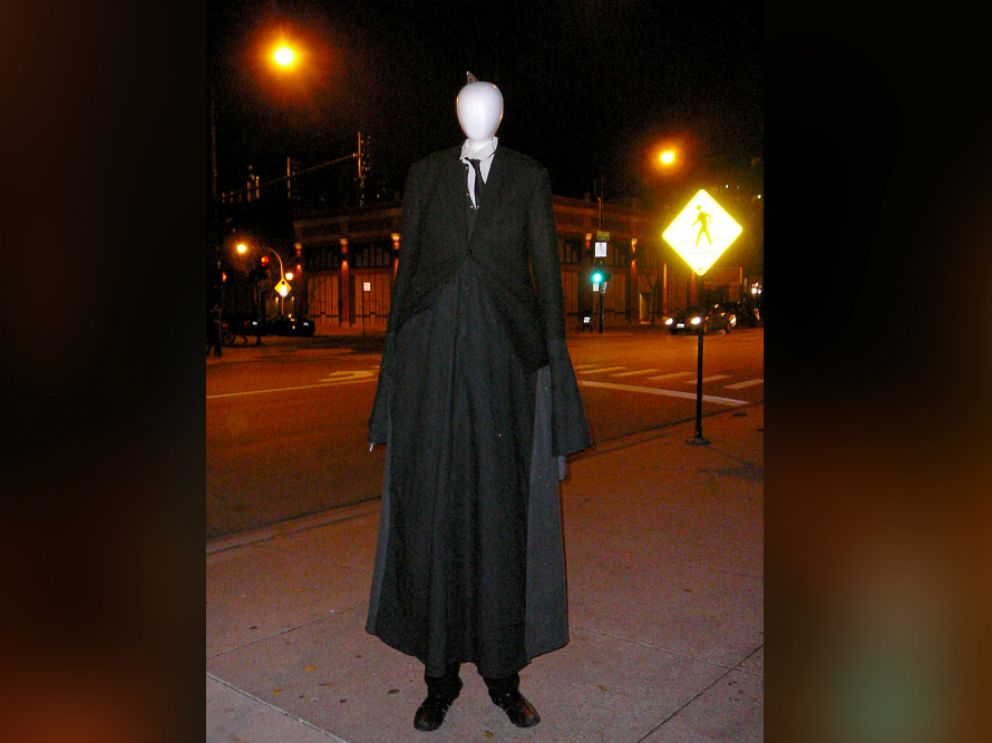 PHOTO: One of many internet depictions of the fictional character, Slender Man.