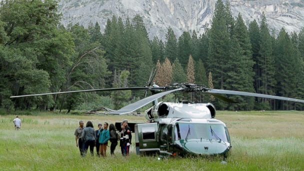 President Obama and the First Family Visit Yosemite National Park