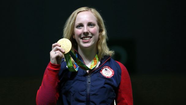 American Ginny Thrasher Wins First Gold Medal Of Rio Games Abc11 