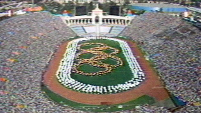 July 28, 1984: Opening Ceremony of Summer Olympics in L.A. Video - ABC News