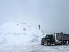 Boston Snowfall: This Is the Largest Snow Pile in Boston - ABC News