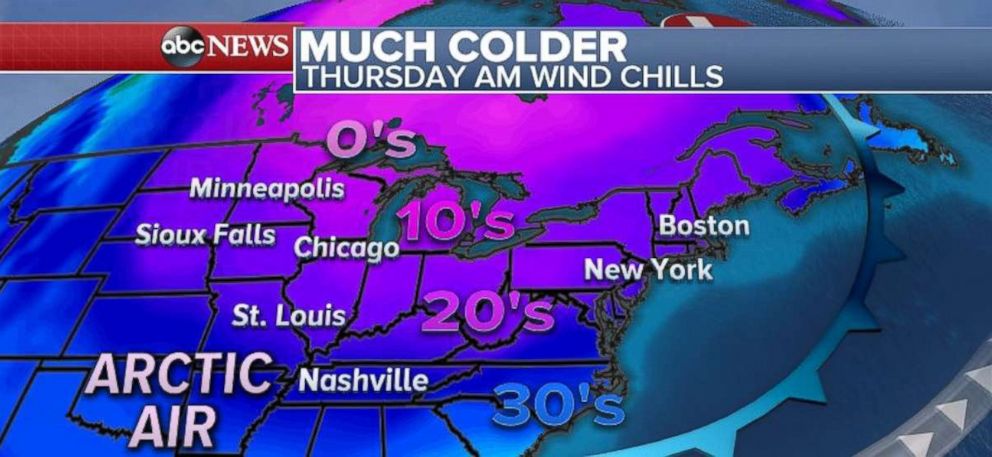 PHOTO: The Great Lakes region will experience colder temperatures.