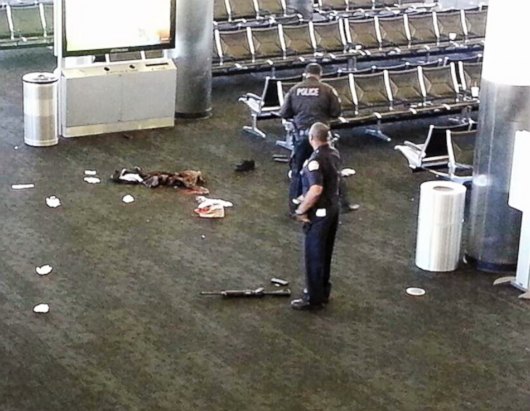 Dramatic Images of Shooting at LAX