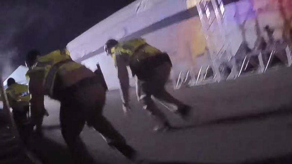Chaos Of Las Vegas Massacre Seen In Newly Released Police Bodycam F
