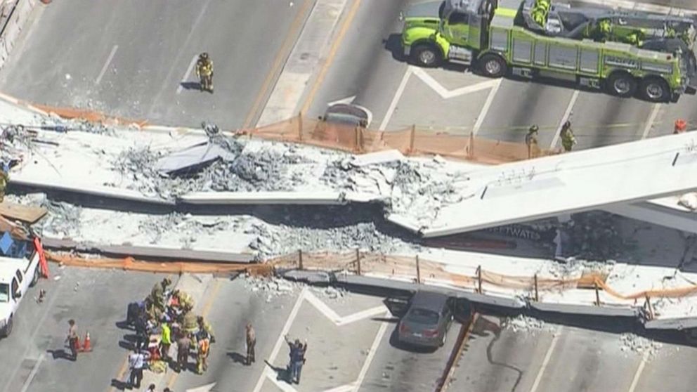 Deadly Miami bridge collapse 'felt as if there was an earthquake,' .. - ABC7 San Francisco