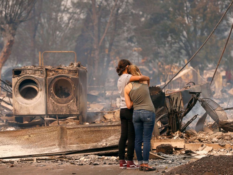 'The neighborhood is gone,' Santa Rosa resident says after wildfire ...