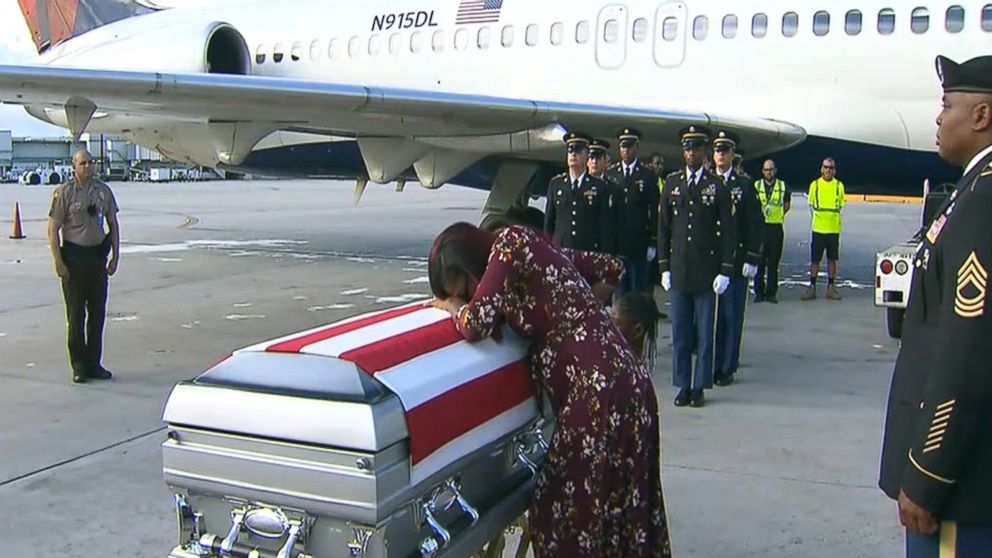 Trump denies telling widow of fallen soldier, 'He knew what he signed up for'
