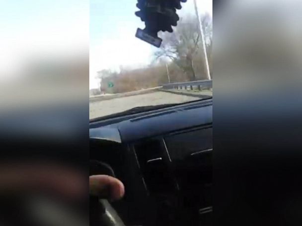 A man who was live streaming while driving over 100 mph (160 kph) crashed his car in Connecticut.
