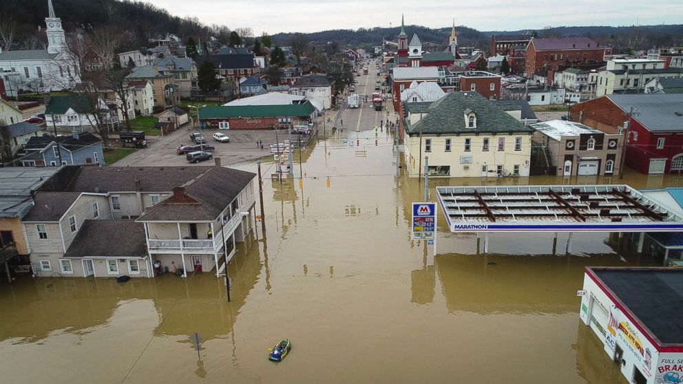 Drenched Central US Braces For More River Flooding 6abc Philadelphia   Flooding Indiana Usa Today Ml 180226 16x9 992 