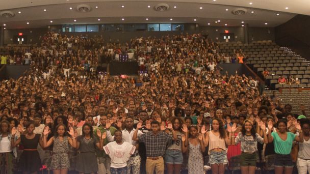 Howard Students 'Surrender' in Solidarity With Michael Brown