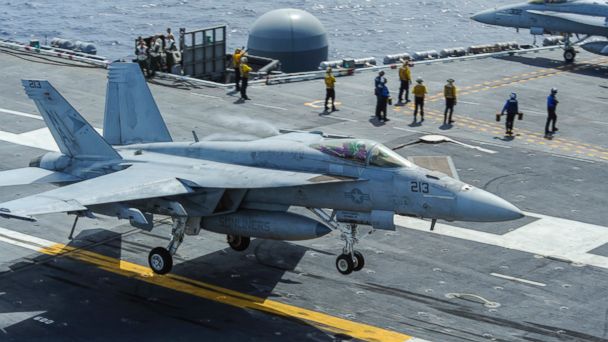 2 Navy Fighters Crash In Western Pacific, Pilot Missing - ABC7 Chicago