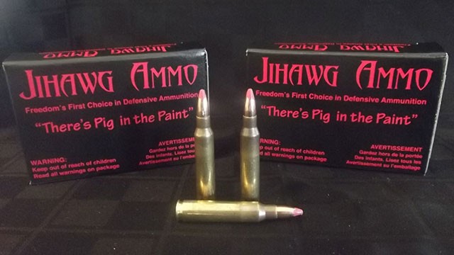 jihawg ammo - bullets with pork