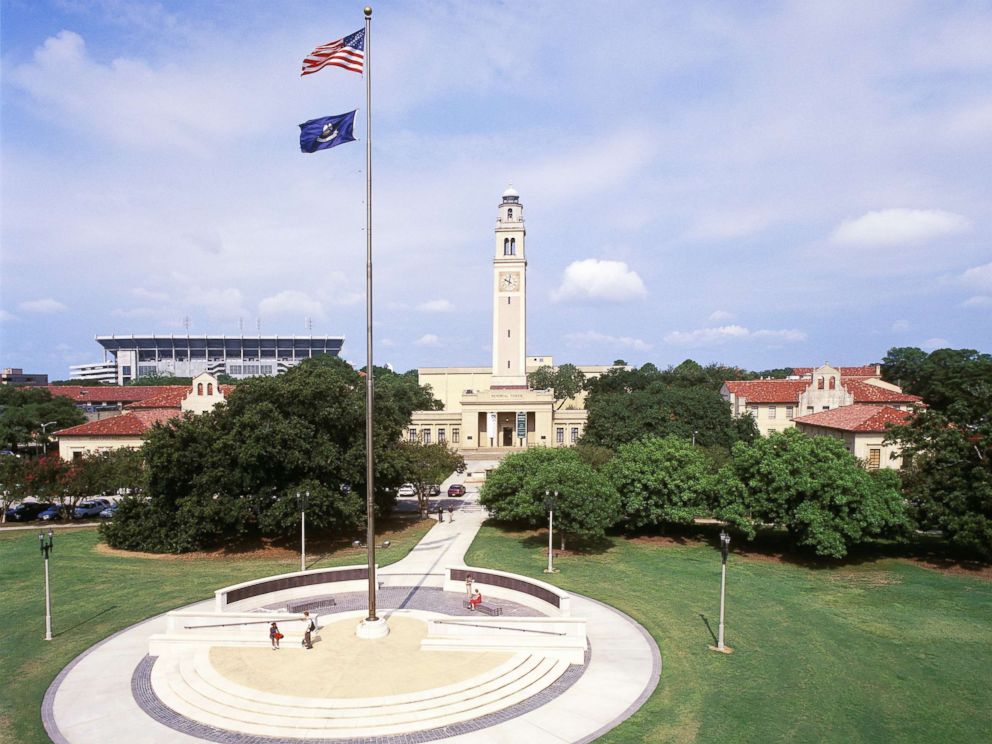 PHOTO: The Memorial Tower in Louisiana State Universitys campus in Baton Rouge, La., is seen in this undated photo. 