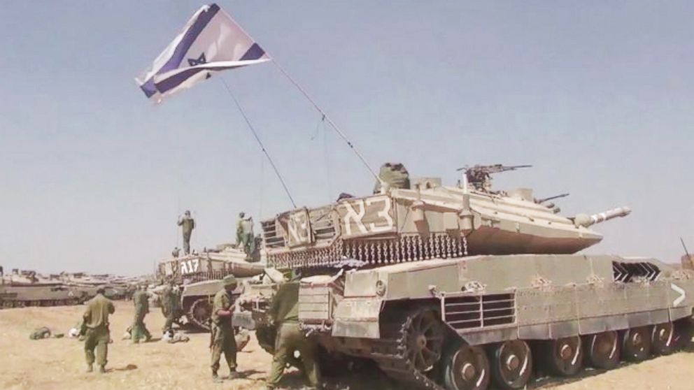 Israeli Rockets Hit 200 Hamas Targets As Reservists Prepare For ...