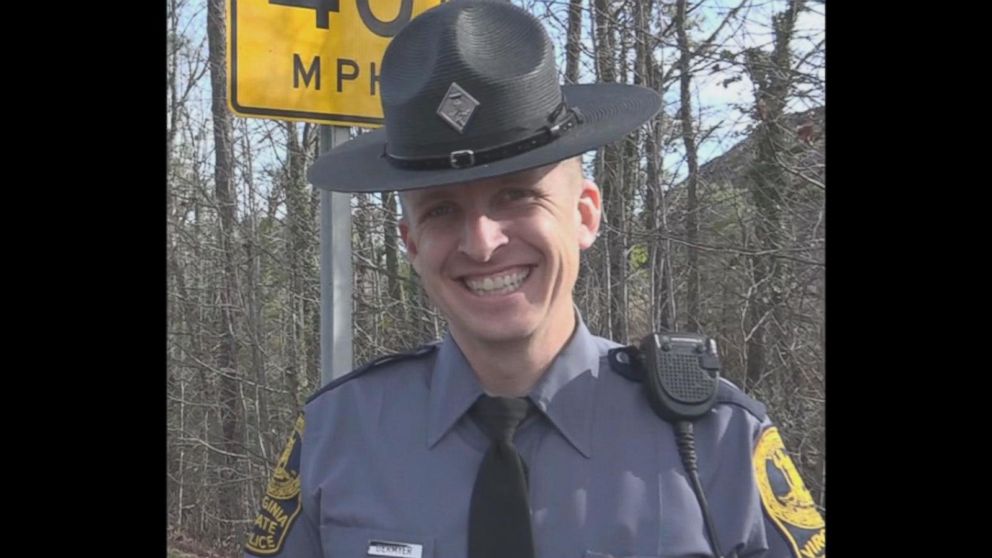 Heroic Virginia Trooper Remembered in Memorial Service Video - ABC News