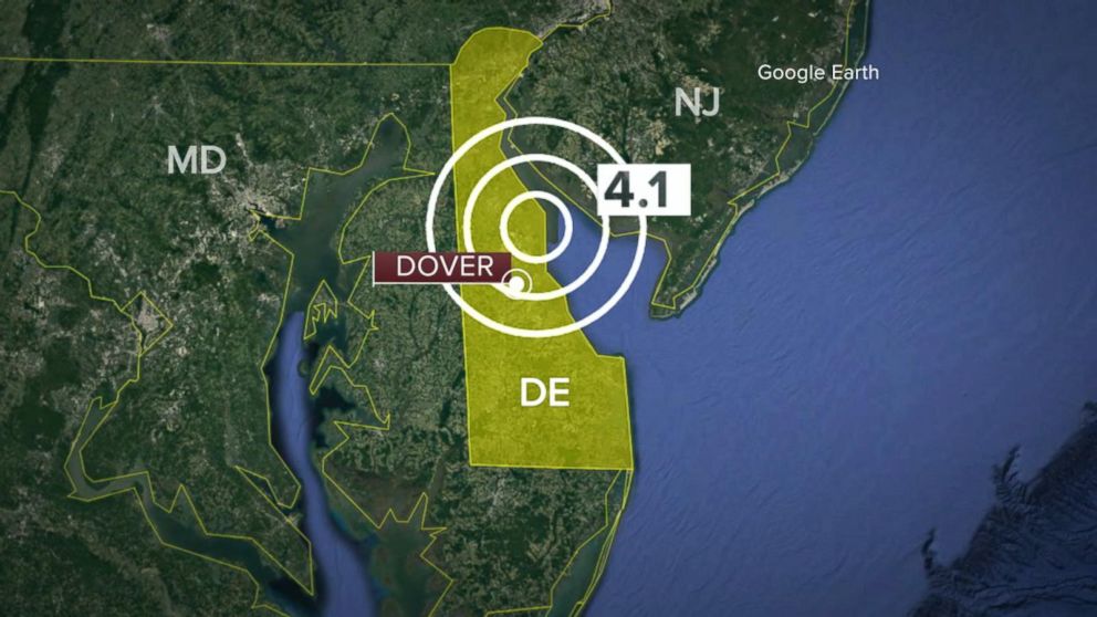 4.1 magnitude earthquake rocks East Coast 6abc Philadelphia